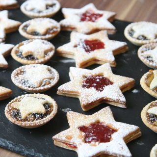 Christmas canapes box