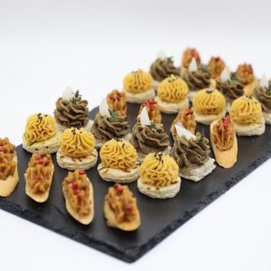 vegan canapes