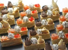 The best Luxury canapes to buy in London for your next party.