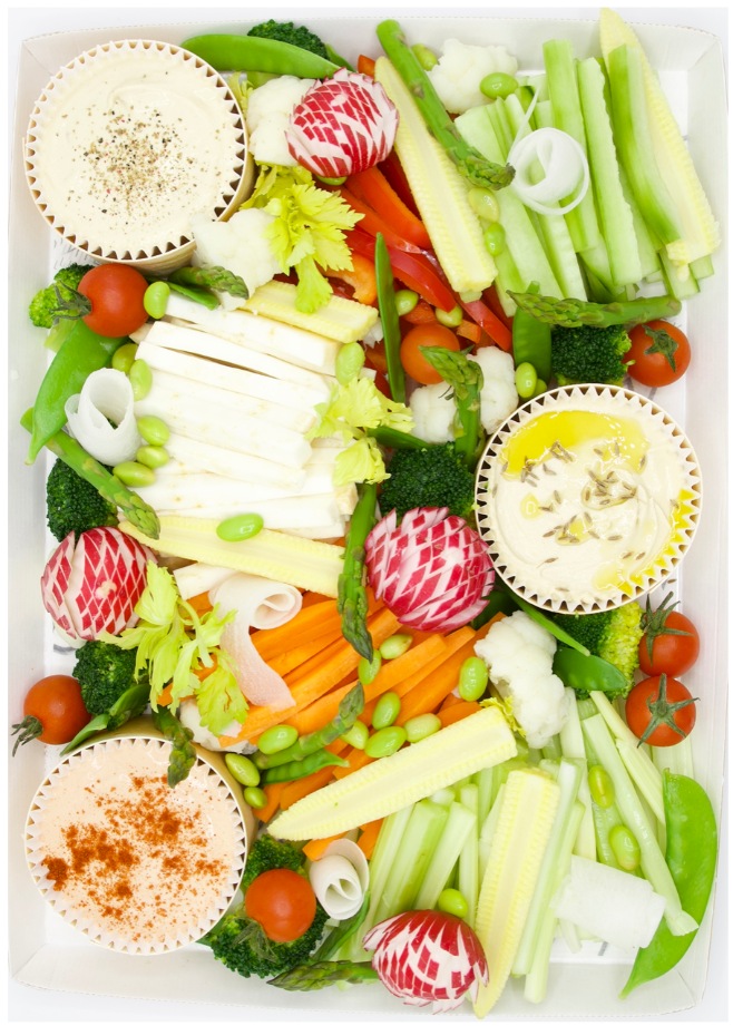 crudites platter Primeur