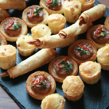 Hot canapes Great Britain