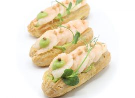 eclair Prawn and avocado