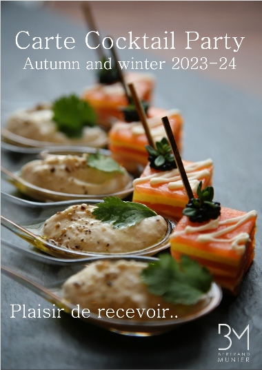 canapes party Link menu