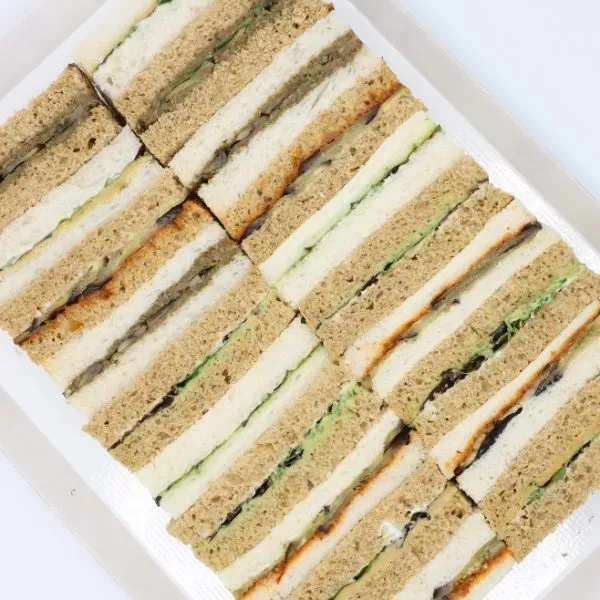 Gourmet Vegan Finger Sandwiches