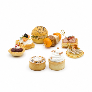Christmas Canapé Menu – 6 Savoury & 2 Sweet
