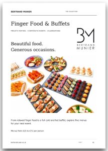 fingerfood and Buffet